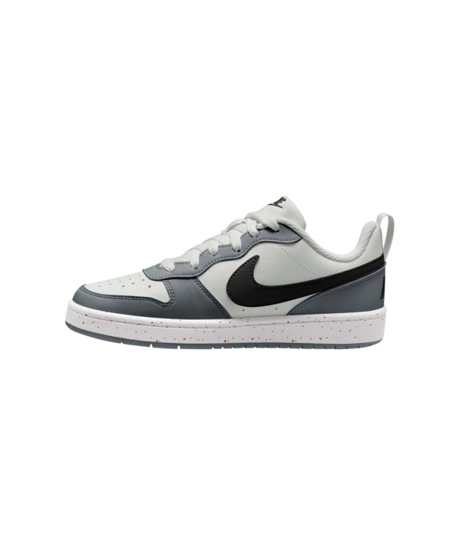 Chaussures blanches Nike Court Borough Low...