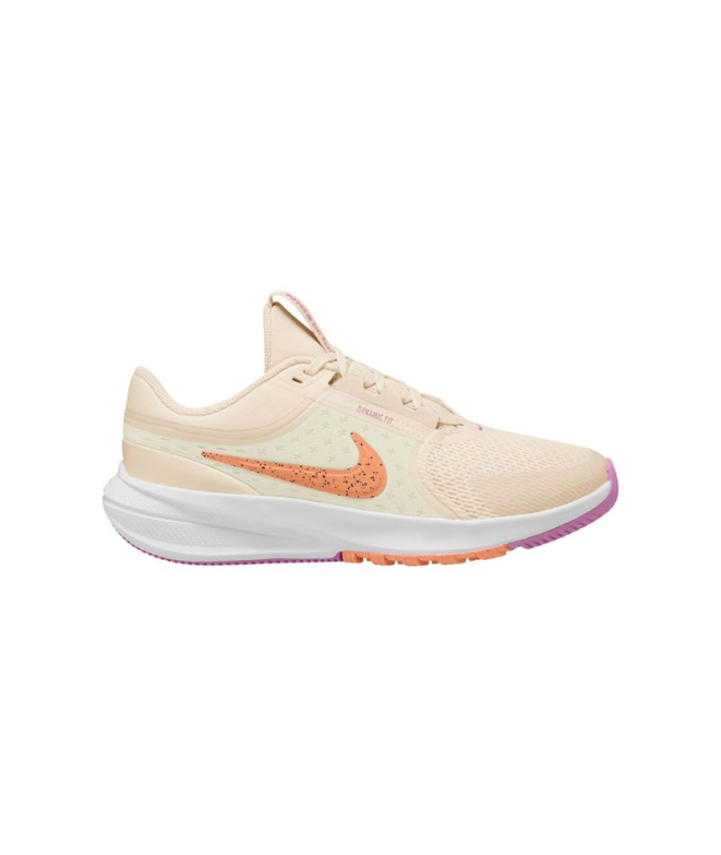 Chaussures blanches Nike Star Runner 5 Enfant