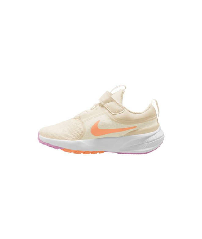 Chaussures blanches Nike Star Runner 5 Enfant