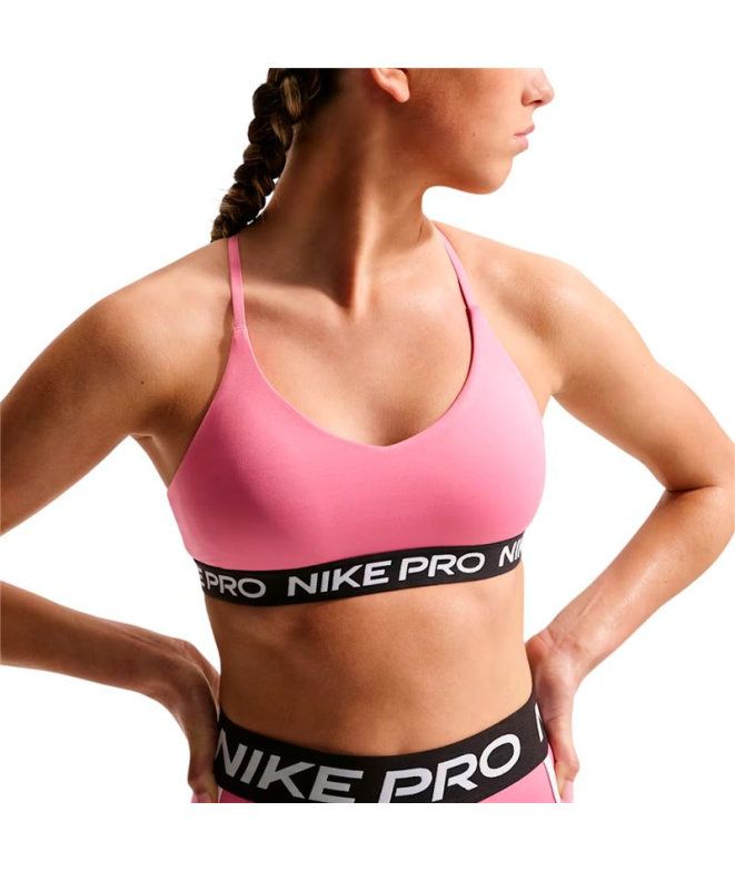 Sutiã esportivo Nike NP Indy para Menina vermelho