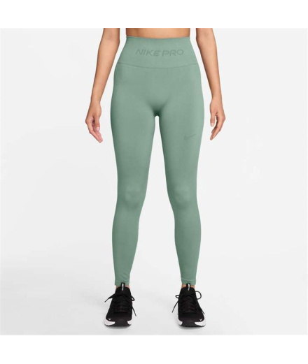 Mallas de Fitness Nike Np Df Smls Hr 7/8 Tight Mujer Gris