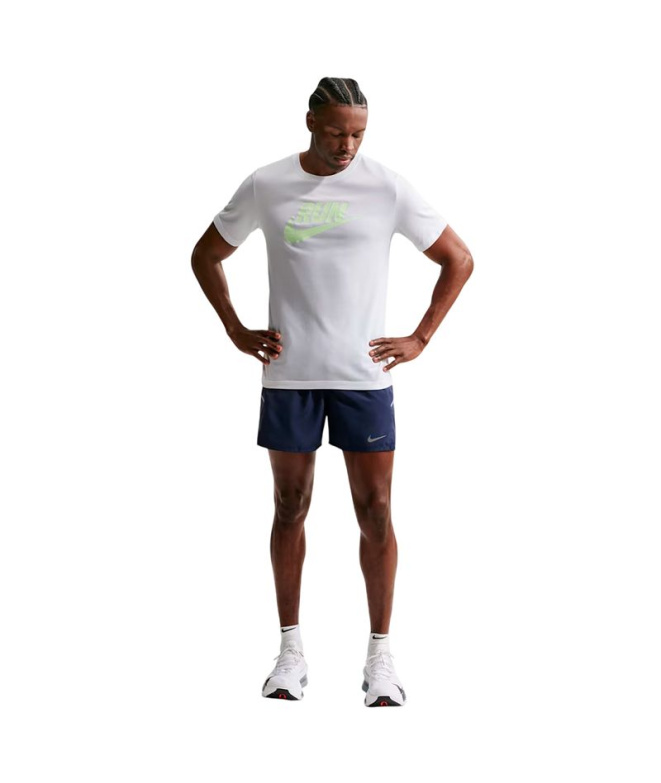 Calça Running Homem Nike DF Miler 5BF azul