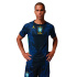 T-shirt Football Nike Brésil Mnk Dfadv Jsy Ss Match Aw3 Homme Bleu