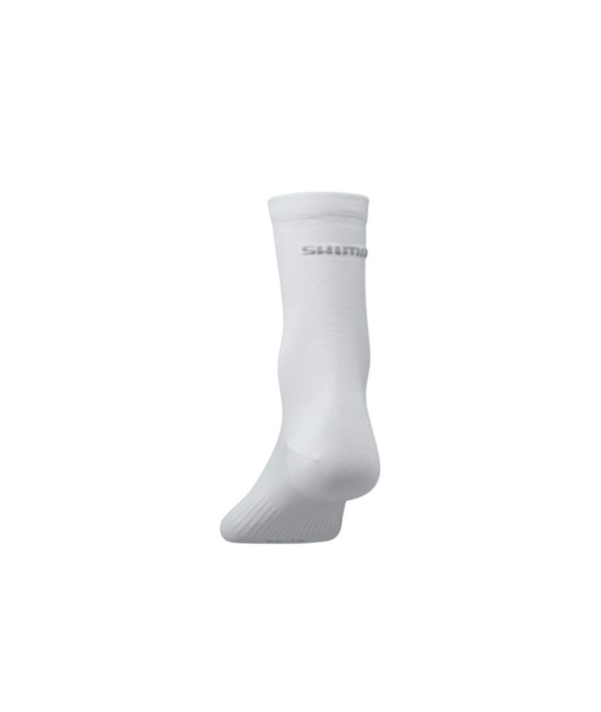 Calcetines de ciclismo Shimano Performance Blanco