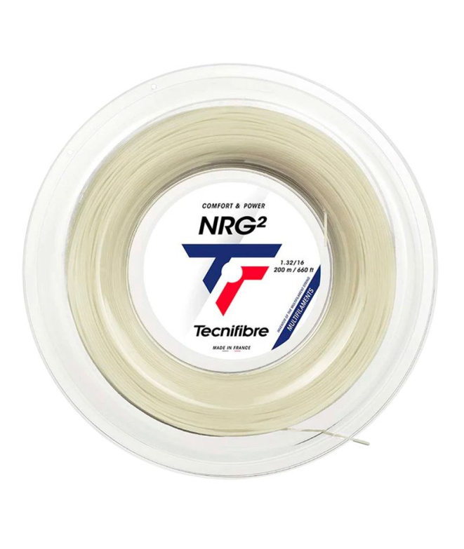 Tecnifibre 200 M NRG² bobine naturelle 1,32