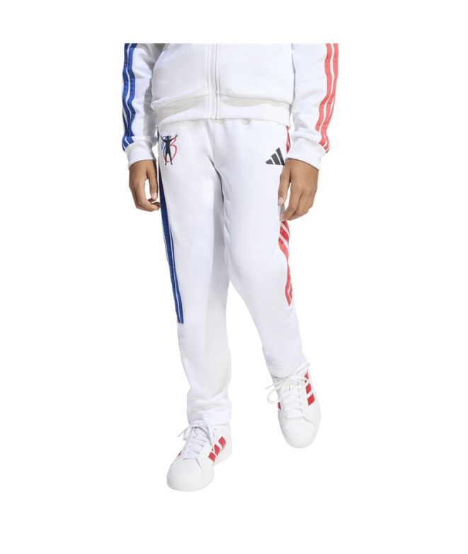 Calça Futebol branca Infantil adidas Jb Hot