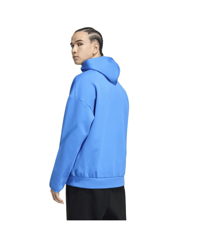 Moletom Homem azul adidas ZNE HD