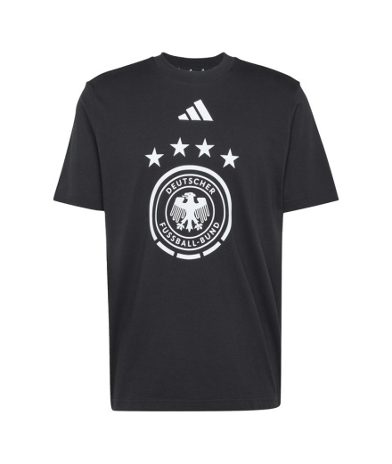 Camiseta Futebol preta Homem adidas Dfb DNA Gr