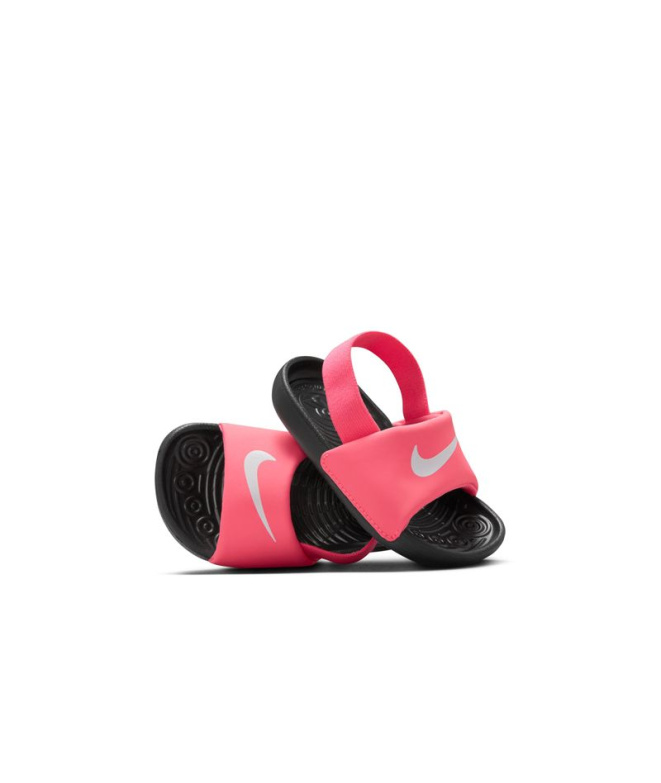 Chinelos Nike Kawa Vermelho Bebê Praia e piscina