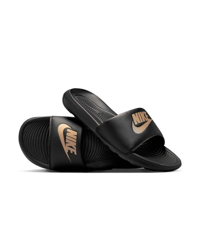 Chinelos Nike Victori One Homem Preto/Cinza