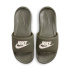 Sandales vertes Nike Victori One Slide Homme