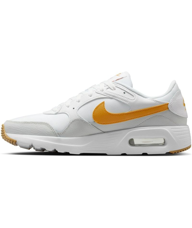 Chaussures blanches Nike Air Max SC Homme