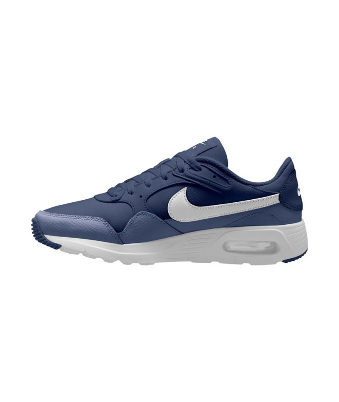 Chaussures bleues Nike Air Max SC Homme