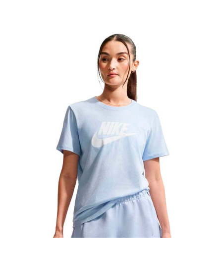 Camiseta Nike Nsw Club Ss Icn Ftra Mujer Azul