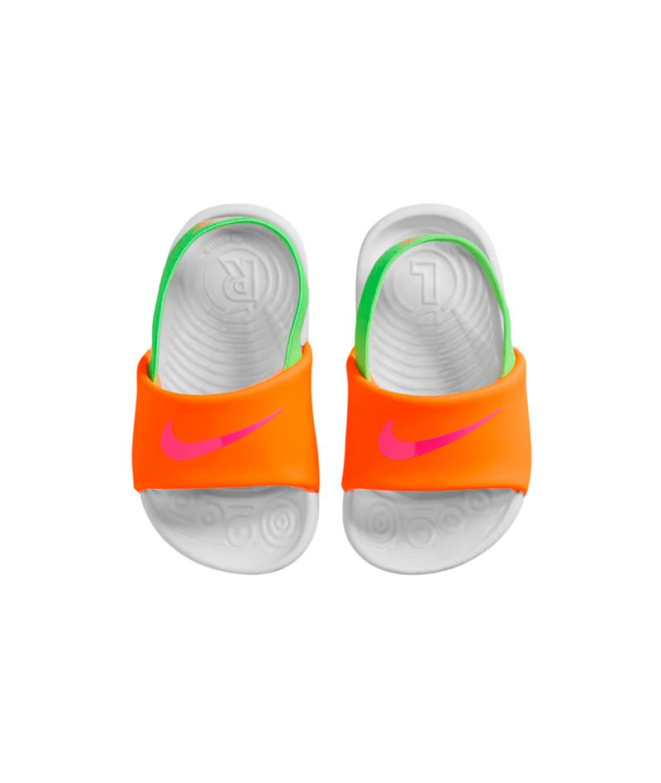 Sandálias Nike Kawa Slide (Td) Menino Laranja