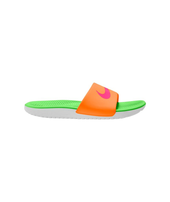 Chinelos Infantil Nike Kawa Slide (Gs/Ps) laranja