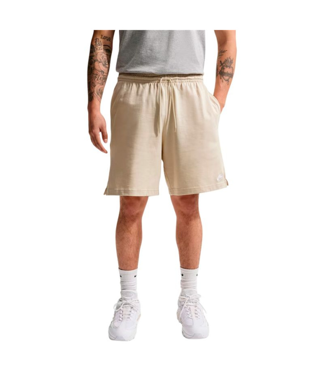 Calça Nike Club Flow castanhos Homem