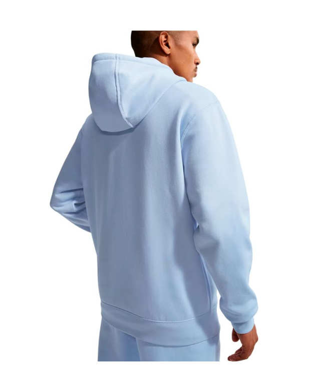 Sweat bleu Nike Club BB Po Homme