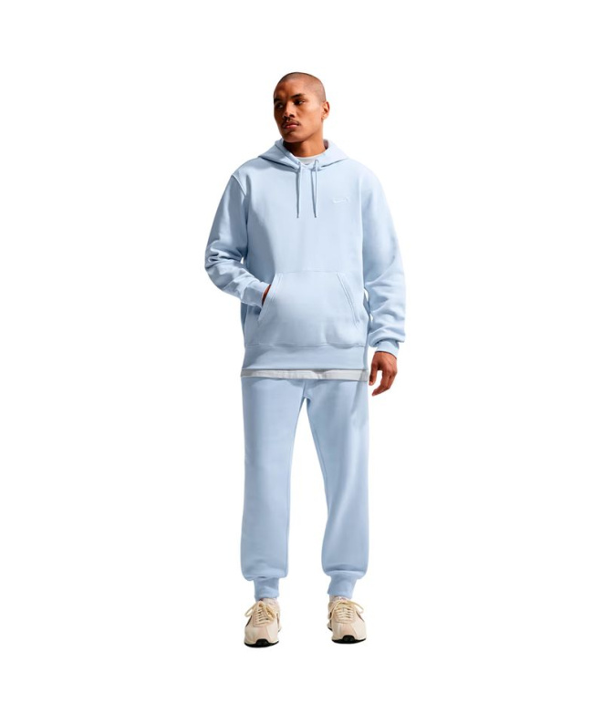 Sweat bleu Nike Club BB Po Homme