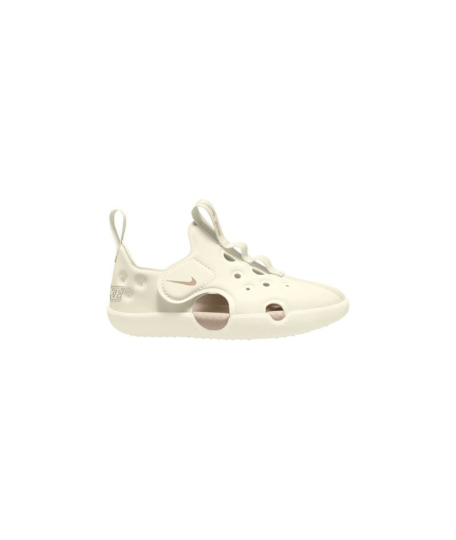 Sandalias Nike Sunray Protect 4 (Td) Niño Blanco