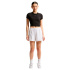 T-shirt court en maille Nike Sportswear Chill Femme noir/gris