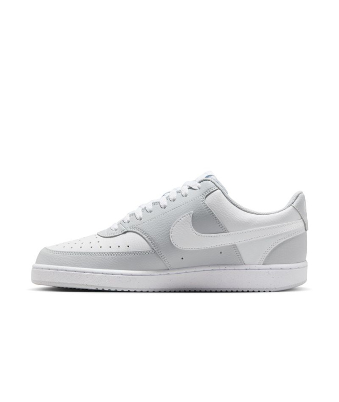 Zapatillas Nike Court Vision Lo Hombre Platino...