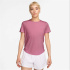 Camiseta Running Mulher Nike Tempo DF SS vermelha