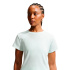 Camiseta Mulher Nike NSW Rib Tight de manga curta verde