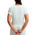 T-shirt vert Nike NSW à manches courtes côtelées pour Femme