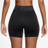 Malhas Nike Pro Sculpt Dri-Fit de cintura alta de 5 polegadas Mulher ciclismo e Fitness , pretas/cinzas.