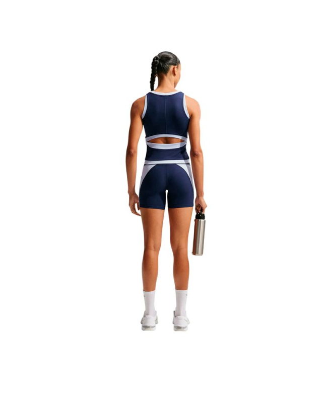 Collants Fitness Nike DF One HR 5IN Femme bleus