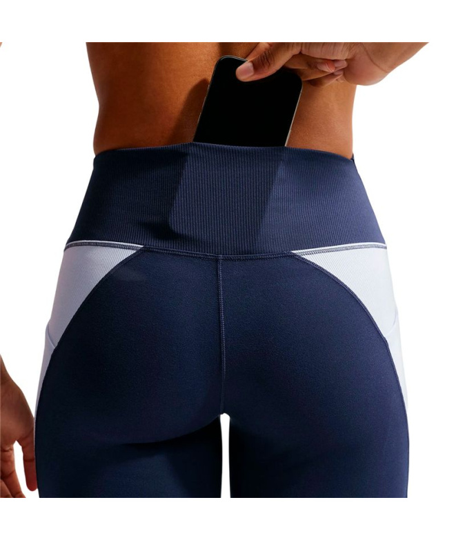 Collants Fitness Nike DF One HR 5IN Femme bleus