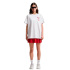 Camiseta Mulher branca Nike NSW Classic BF Cafe Tomato