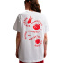 Camiseta Mulher branca Nike NSW Classic BF Cafe Tomato