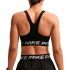 Sujetador Deportivo de Fitness Nike Np Df 365 Ls Mujer Negro