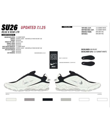 Sapatilhas Nike Reax 8 NSW SL Homem Branco