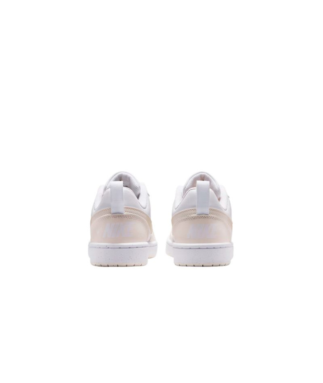 Chaussures blanches Nike Court Borough Low...