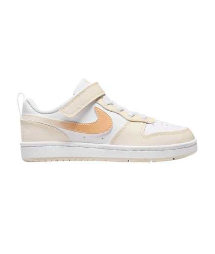 Zapatillas Nike Court Borough Low Bball (Ps) Niño Blanco