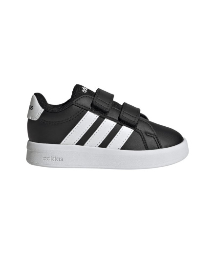 Sapatilhas Infantil adidas Grand Court 3.0 CF, preto/branco