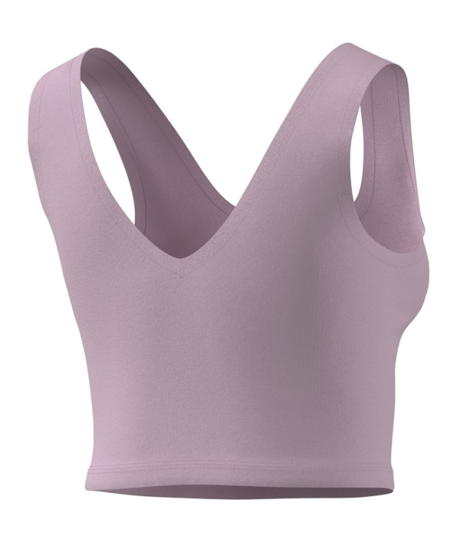 Camiseta Mulher rosa adidas SL Sj Tk