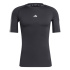 T-shirt de Fitness adidas Techfit Training à 3 bandes Homme , noir