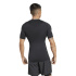 T-shirt de Fitness adidas Techfit Training à 3 bandes Homme , noir