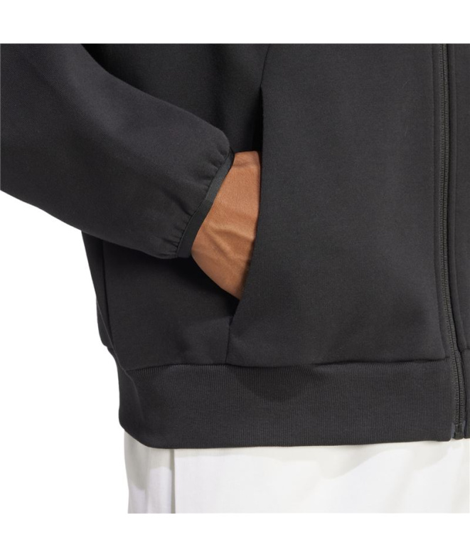 Moletom preto Homem adidas Future Icons SL FZ