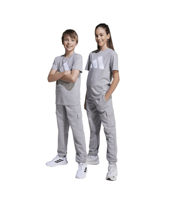 Calça Infantil adidas SL FT C Brgrin / Branca