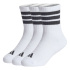 Chaussettes Enfant adidas KD Crw 3P à 3 Chaussettes blanches/noires/noires