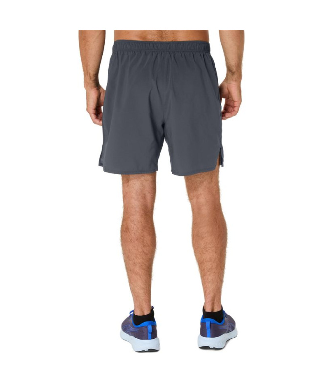 Calça Running Homem ASICS Core 7In, cinza.