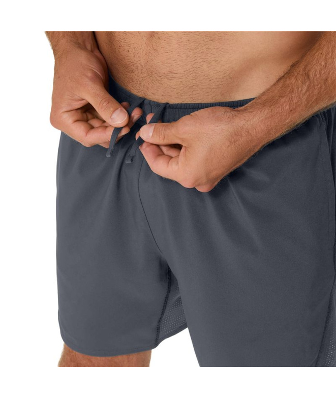 Pantalons Running ASICS Core 7 pouces Homme gris