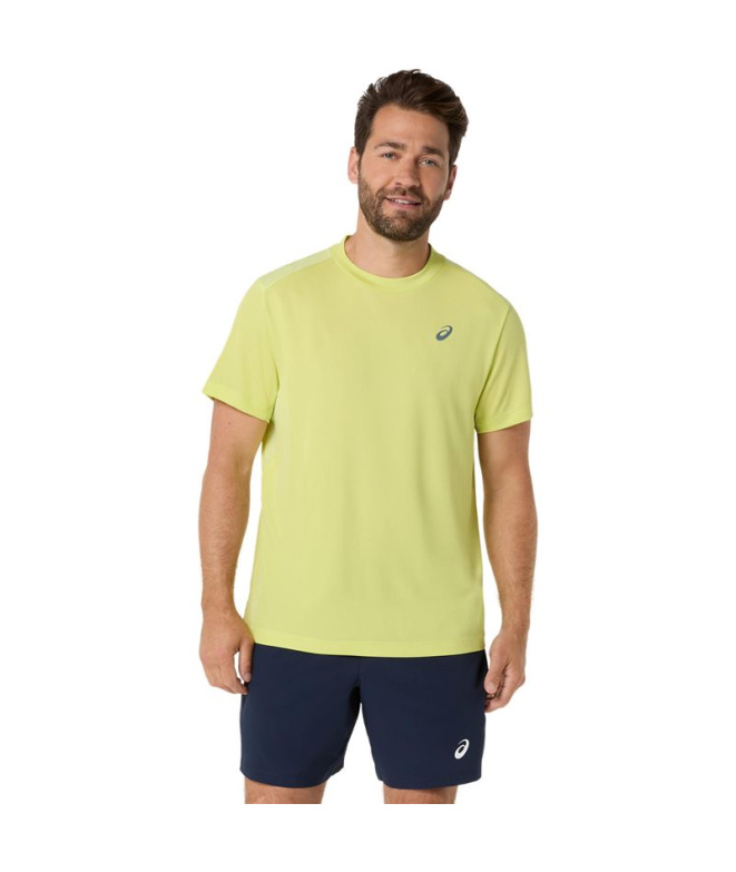 Camiseta Tênis Top Homem ASICS Court SS pistache