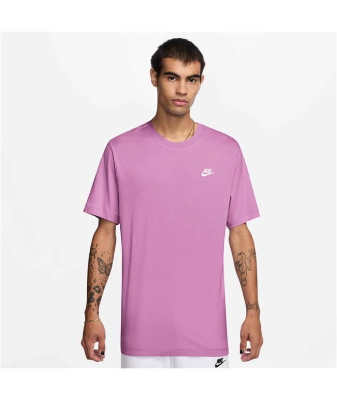 T-shirt violet Homme Nike NSW Club