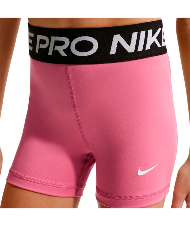 Malhas vermelha Nike Np Df 3In para Menina